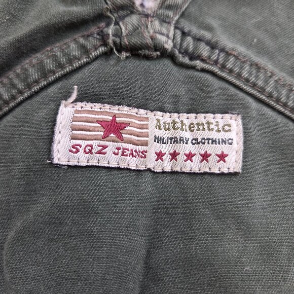 Vintage SQZ JEANS Overalls, size S - Picture 8 of 9